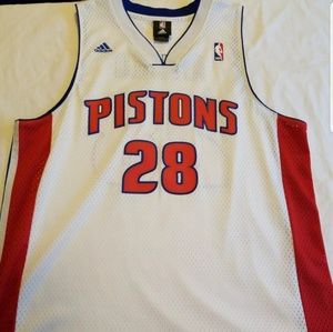 SOLD!NBA Detroit Pistons Adidas Jersey #28 Afflalo